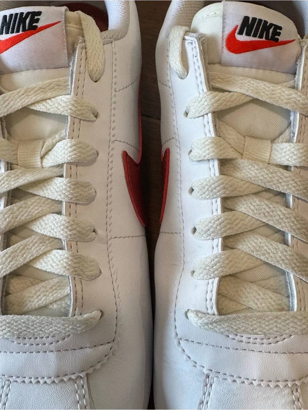 Nike Cortez Women White/Red Stardust/Sail/Cedar Shoe DN1791-103 Retro Size 10